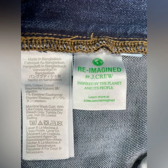 J. Crew Blue Slim Jeans with Classic Fit Size 32 X 34